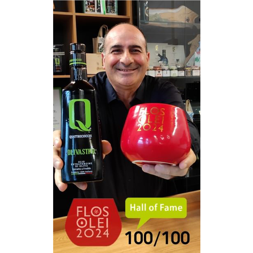 Quattrociocchi Garlic Infused Bio Extra Virgin Olive Oil (250ml)