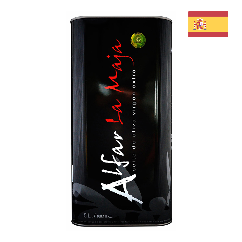 Alfar La Maja Extra Virgin Olive Oil (5L CAN) - 100% Arbequina