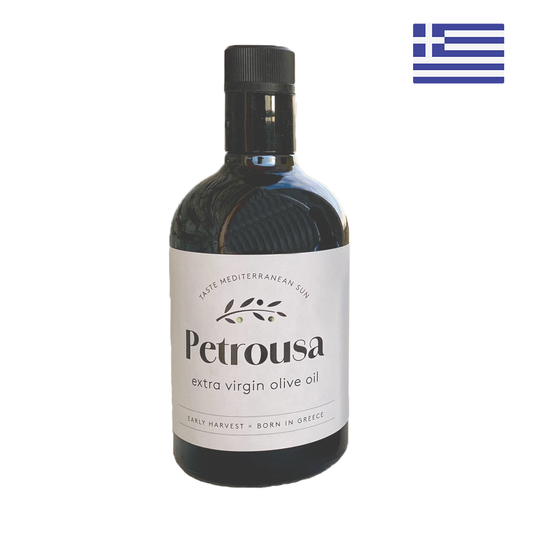 Petrousa Extra Virgin Olive Oil (500 ml) - 100% Megaron