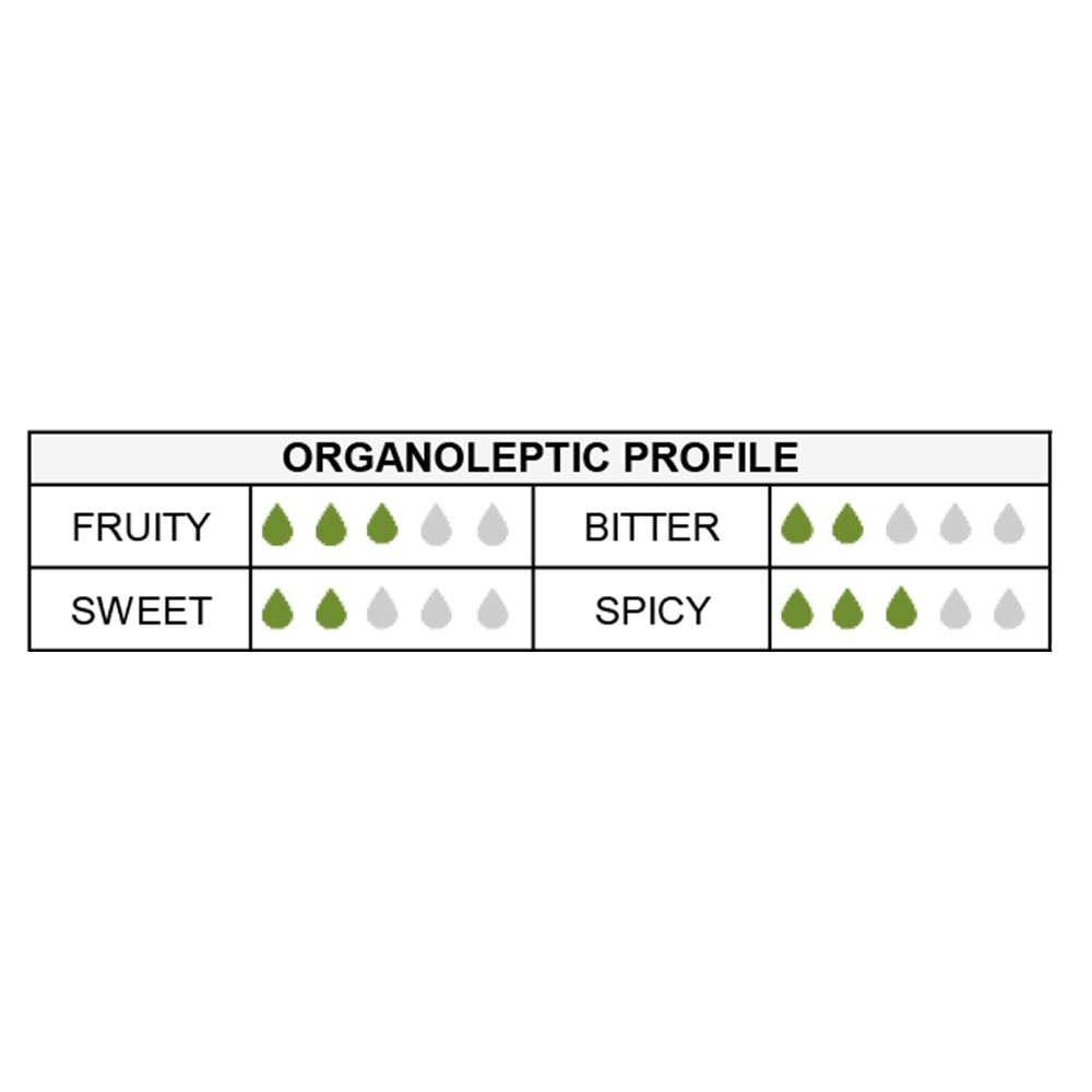 Franci Biologico Italiano Organic Extra Virgin Olive Oil (500 ml) - Frantoio, Moraiolo, Leccino & Olivastra Blend