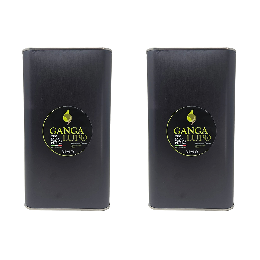GangaLupo Extra Virgin Olive Oil (3L CAN) - 100% Coratina