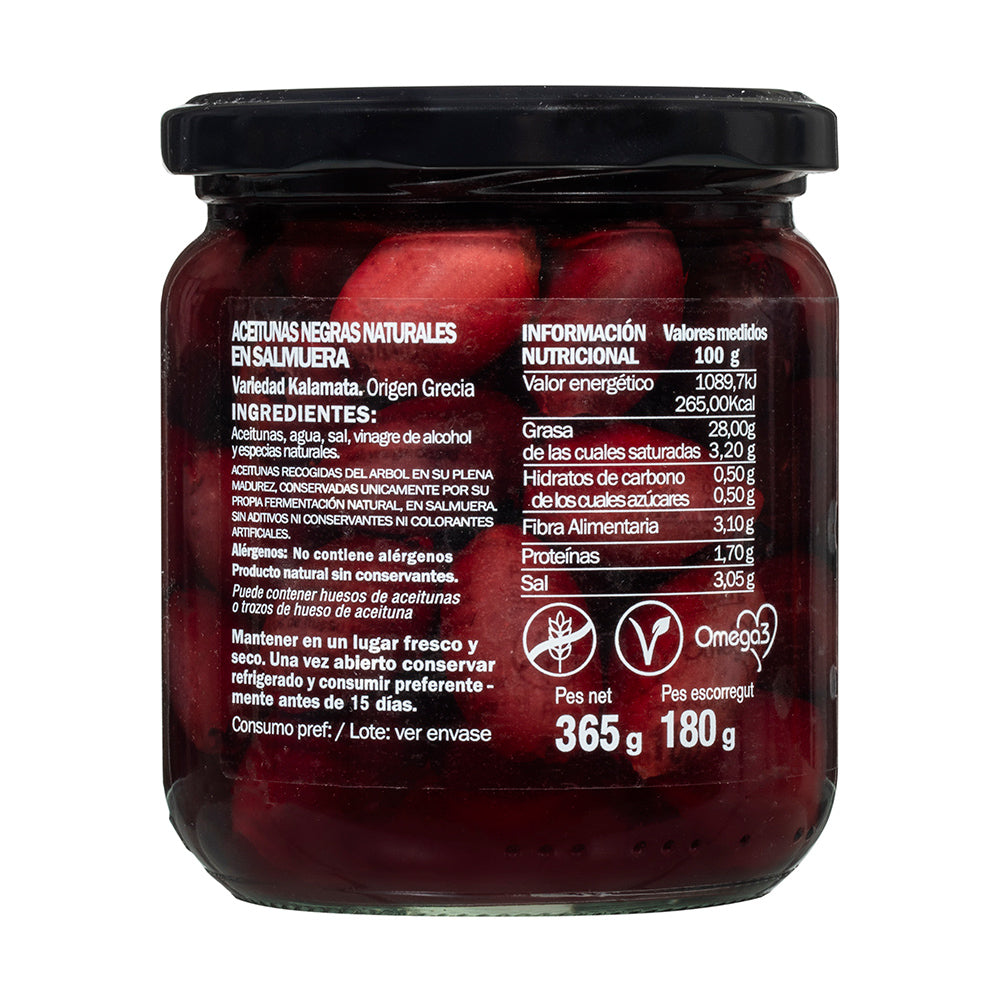 IRUELA - Kalamata Olives - Pitted (370g)