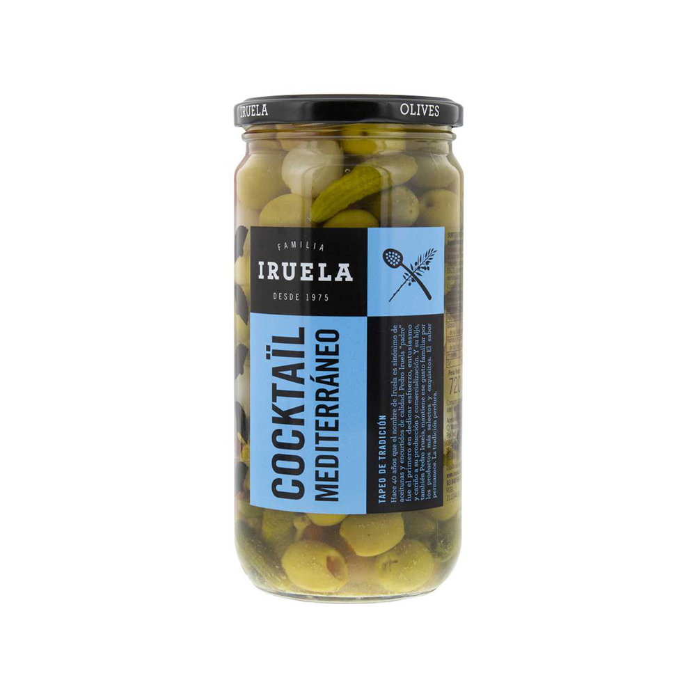 IRUELA - Mediterranean Cocktail - Unpitted (720g)
