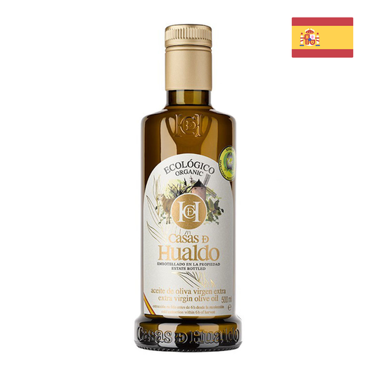 Casas de Hualdo Organic Extra Virgin Olive Oil (500ml) - Cornicabra & Arbequina Blend