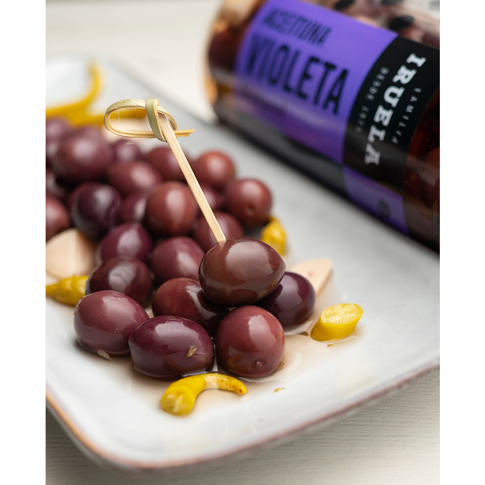 IRUELA - Violeta Olives 'Natural' - Unpitted (720g)