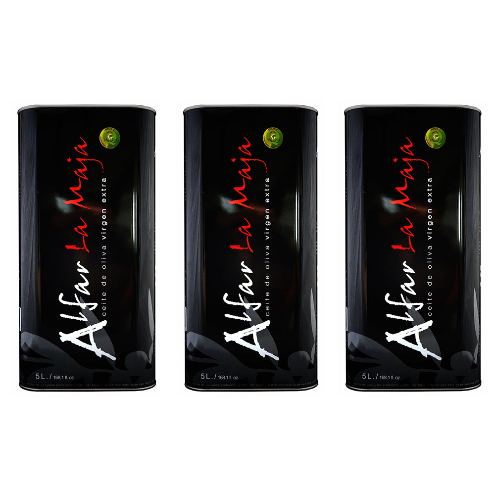 Alfar La Maja Extra Virgin Olive Oil (5L CAN) - 100% Arbequina