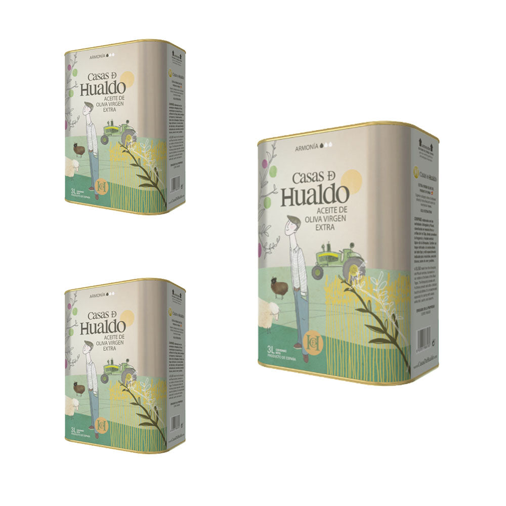 Casas de Hualdo Harmony (3L CAN) - Arbequina & Picual Blend