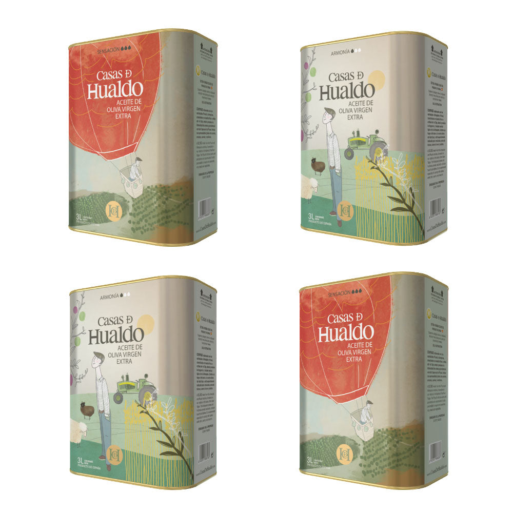 Casas de Hualdo Harmony & Sensation Mixed Pack (2x3L CAN) - Blend
