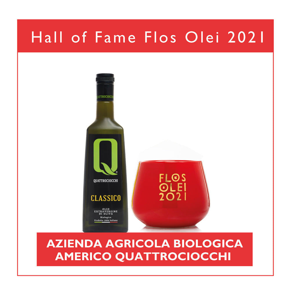 Quattrociocchi Olivastro Bio Extra Virgin Olive Oil (500ml) - 100% Itrana