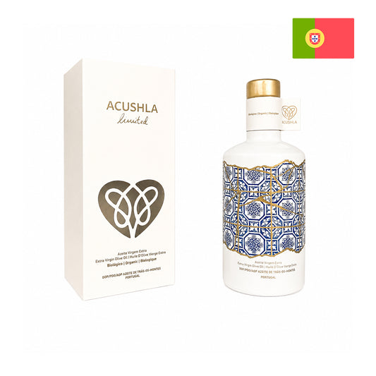 Acushla Limited Edition Organic Extra Virgin Olive Oil (500ml) - Cobrançosa, Madural, Verdeal & Cordovil Blend