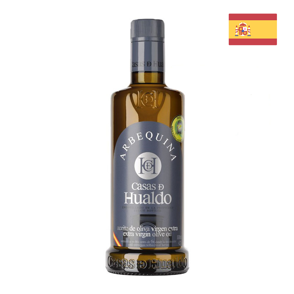 Casas de Hualdo Extra Virgin Olive Oil (500ml) - 100% Arbequina