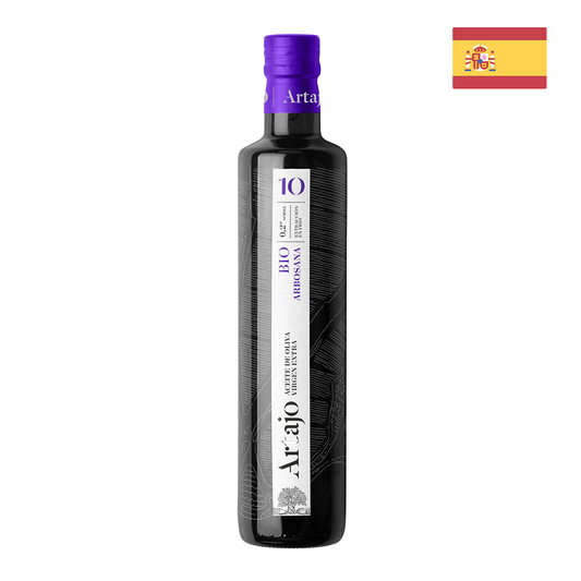 Artajo 10 Arbosana Bio Extra Virgin Olive Oil (500 ml) - 100% Arbosana