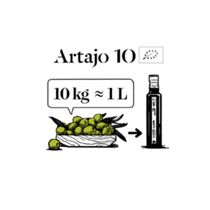 Artajo 10 Koroneiki Bio Extra Virgin Olive Oil (500 ml) - 100% Koroneiki