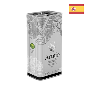 Artajo 8 Arbequina Bio Extra Virgin Olive Oil (5L CAN) - 100% Arbequina