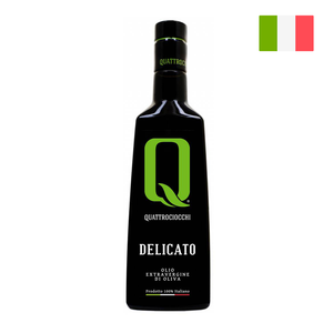Quattrociocchi Delicato Bio Extra Virgin Olive Oil (500ml) - 100% Leccino