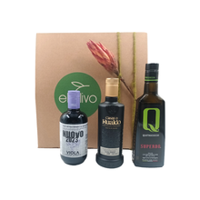 Load image into Gallery viewer, ‘The Best Of The Best’ Gift Box – Set of Premium Extra Virgin Olive Oils (3x500ml)
