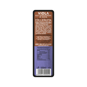 Viola Colleruita Dop Umbria Colli Assisi-Spoleto Extra Virgin Olive Oil (500ml) - Moraiolo, Frantoio & Leccino Blend