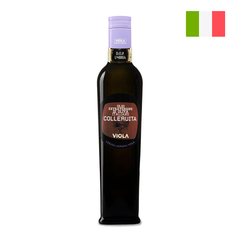 Viola Colleruita Dop Umbria Colli Assisi-Spoleto Extra Virgin Olive Oil (500ml) - Moraiolo, Frantoio & Leccino Blend
