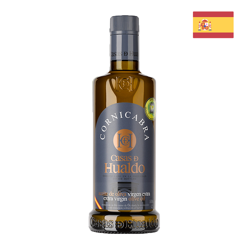 Casas de Hualdo Extra Virgin Olive Oil (500ml) - 100% Cornicabra