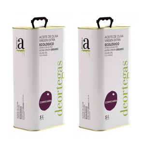 Deortegas Organic Extra Virgin Olive Oil (5L CAN) - 100% Cornicabra