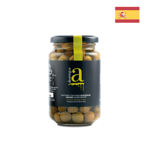 Deortegas - Arbequina Organic Green Olives - Unpitted (215g)