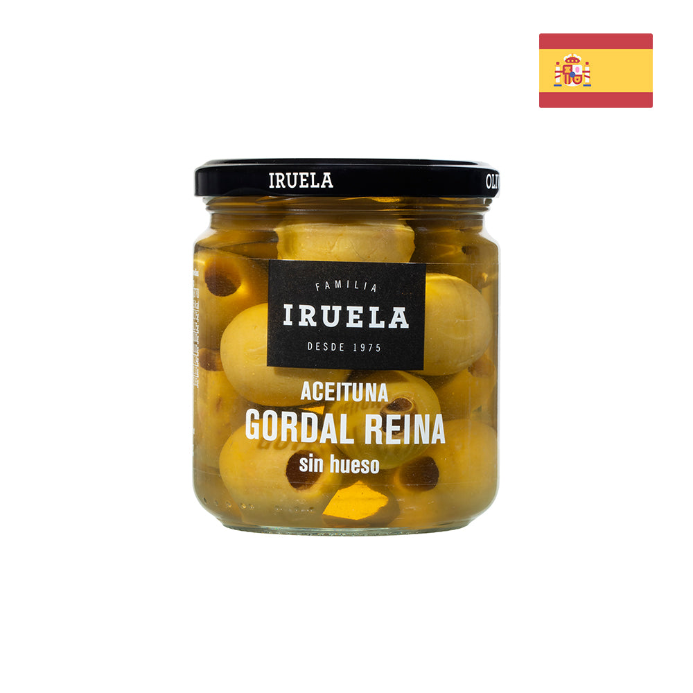 IRUELA - Gordal Reina Olives - Pitted (365g)