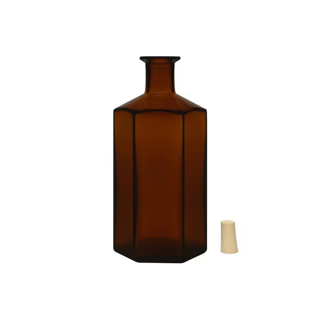 Olive Oil Bottle Hexagonal - 500ml