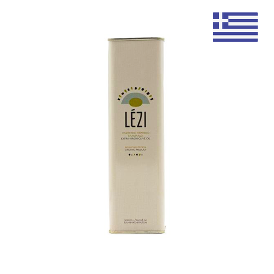Lézi Organic Extra Virgin Olive Oil (500ml) - 100% Koroneiki