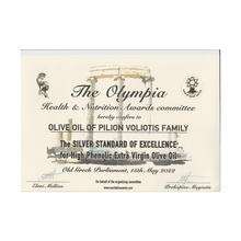 Load image into Gallery viewer, Voliotis Family Extra Virgin Olive Oil (5L CAN) - 100% Amfissas - Unfiltered
