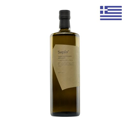 Papadellis Sapfo Extra Virgin Olive Oil (1000ml) - Kolovi, Adramytini & Agriela Blend