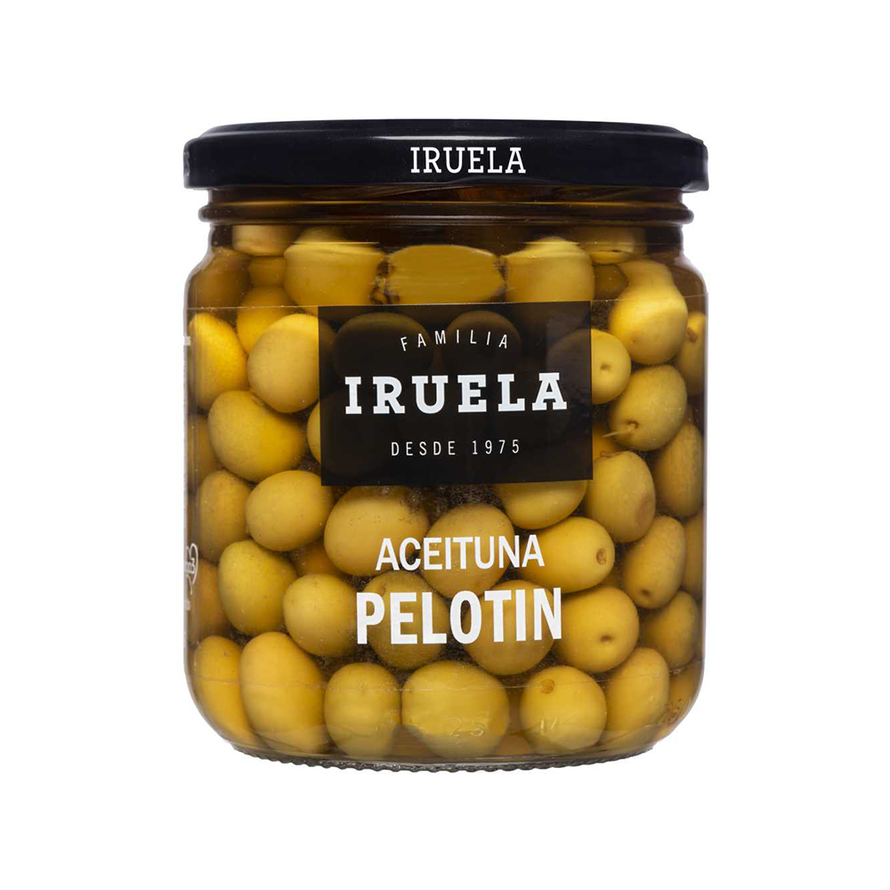 IRUELA - Pelotin Olives - Unpitted (365g)