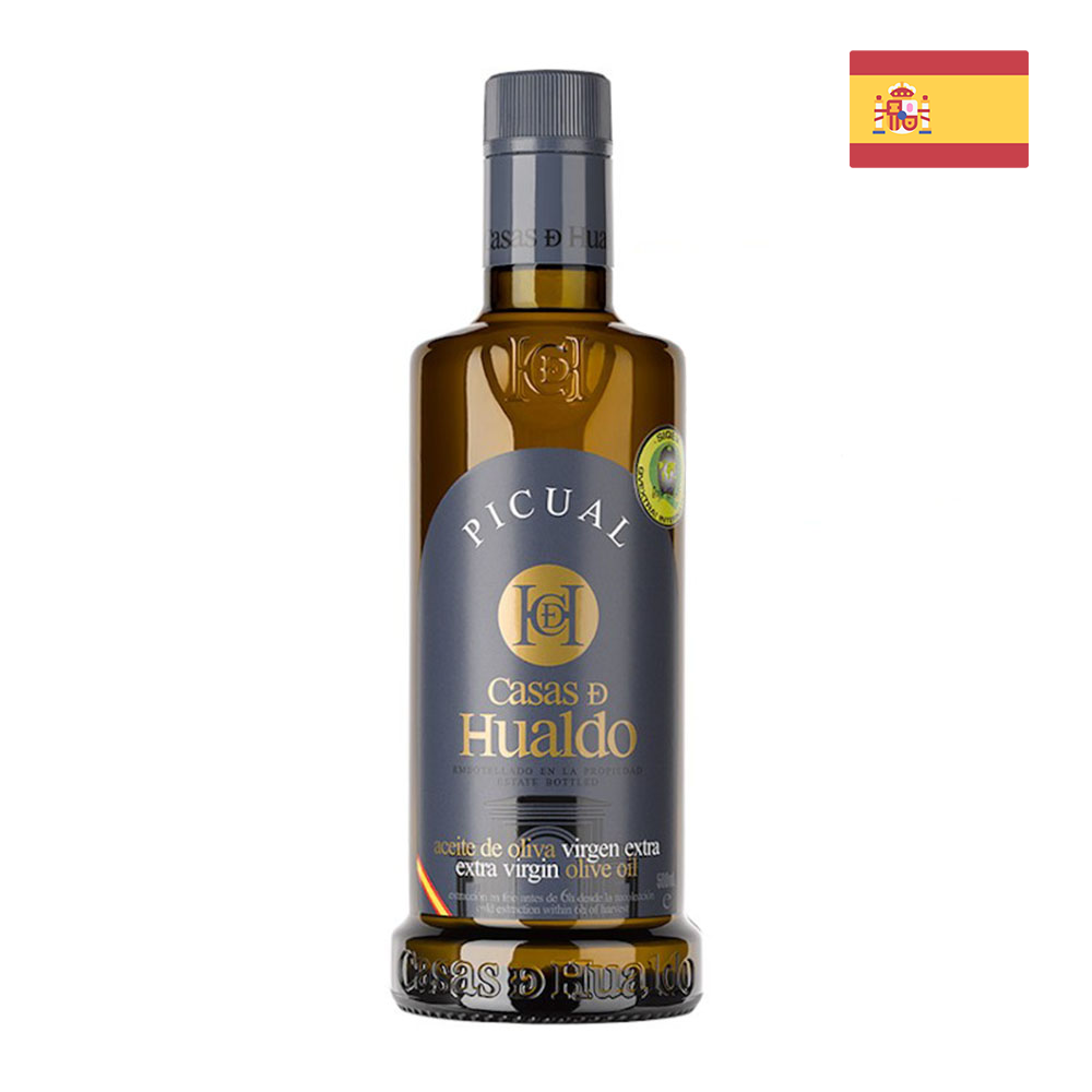 Casas de Hualdo Extra Virgin Olive Oil (500ml) - 100% Picual