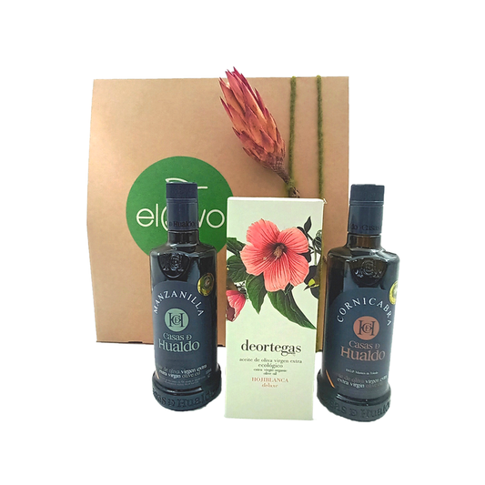 Essence of Spain Gift Box - Set of Premium Extra Virgin Olive Oils (3x500ml)