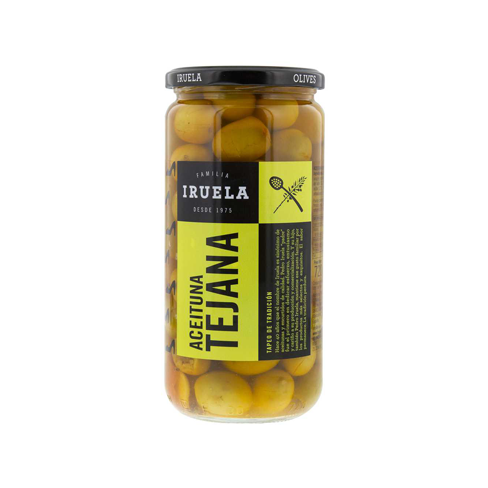 IRUELA - Tejana Olives - Unpitted (720g)