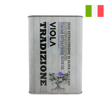Load image into Gallery viewer, Viola Tradizione Extra Virgin Olive Oil (3L CAN) - Moraiolo, Frantoio &amp; Leccino Blend
