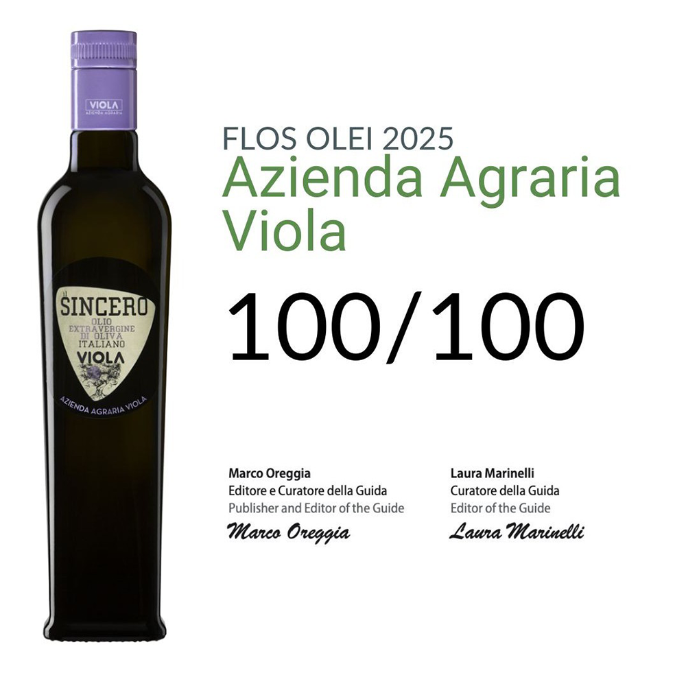 Viola Almanacco Extra Virgin Olive Oil (500ml) - 100% Frantoio