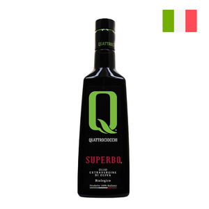 Quattrociocchi Superbo Bio Extra Virgin Olive Oil (500ml) - 100% Moraiolo