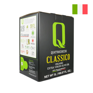 Quattrociocchi Classico Organic Extra Virgin Olive Oil (3L BIB) - Moraiolo, Itrana, Leccino Blend